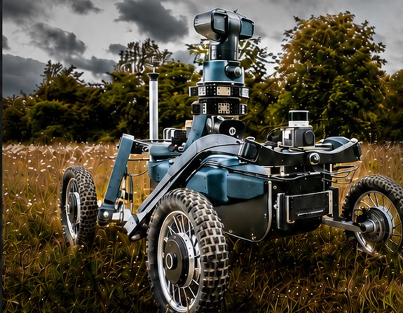 Robot autonome de sécurité THALAMUS en environnement extérieur